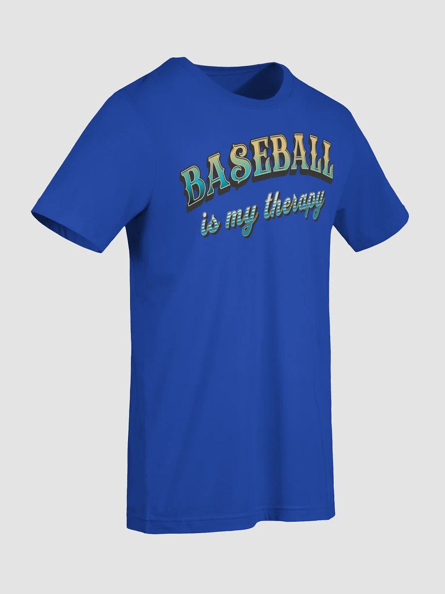 Baseball Is My Therapy Vibes T-Shirt product image (12)