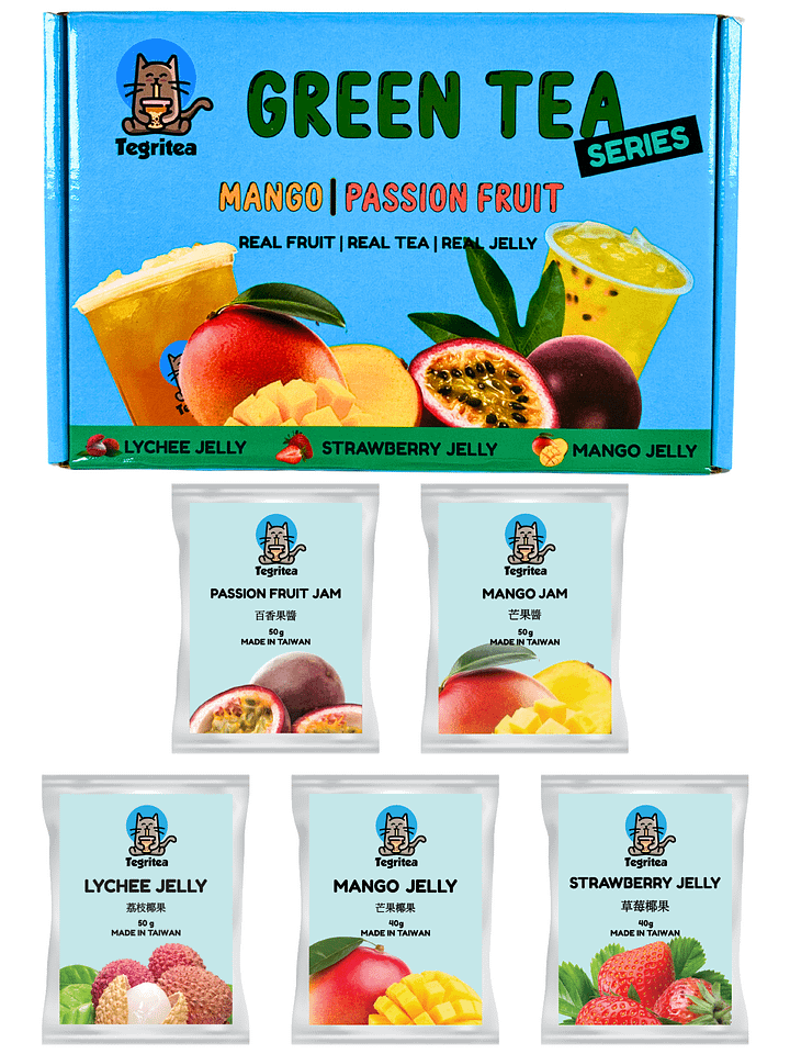 Passion Fruit/Mango Green Tea Kit (12 Servings) product image (1)
