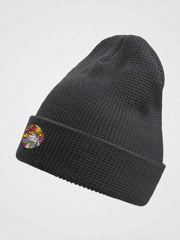 Swirling Motion Abstract Beanie - Wave at Sunset product image (7)