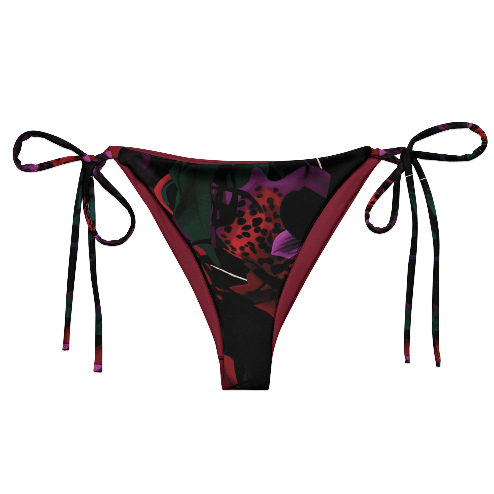 Triangle Bikini Bottom "Blosoom At Midnight" product image (2)