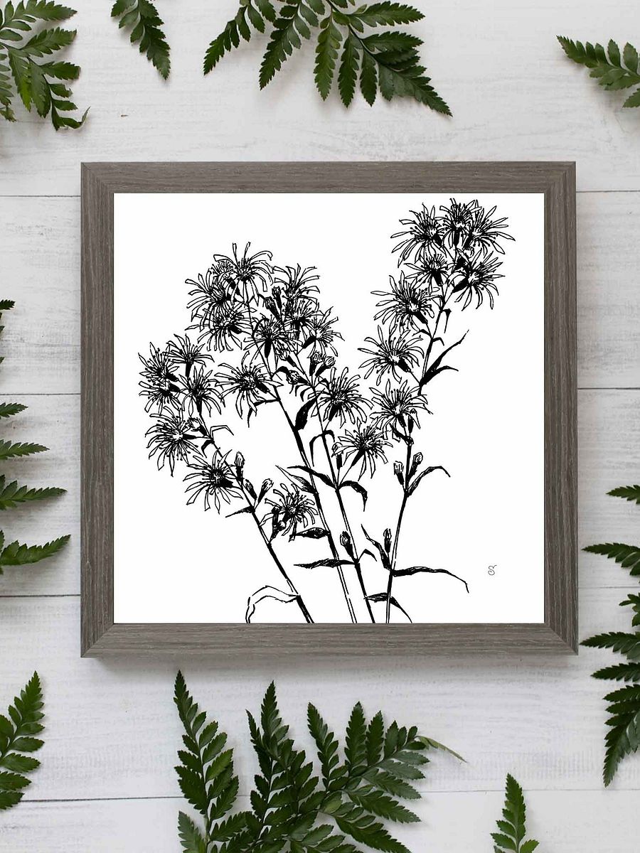 Spiky Botanical Beauty Canvas - Bouquet Flowers product image (101)