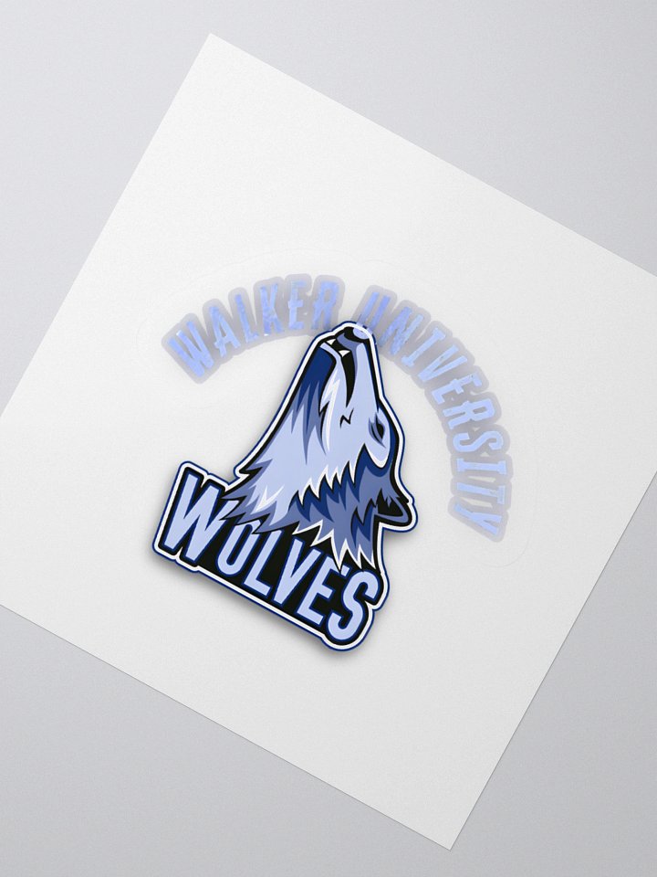 Walker University Wolves Sticker product image (4)