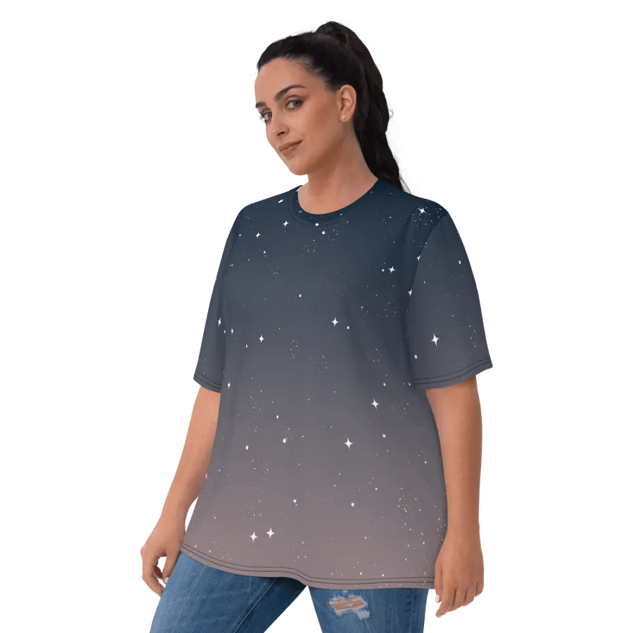 Starry Sky Dusk Women's T-Shirt product image (5)