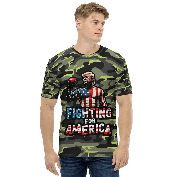 T-Shirt: Trump, Fighting for America product image (1)