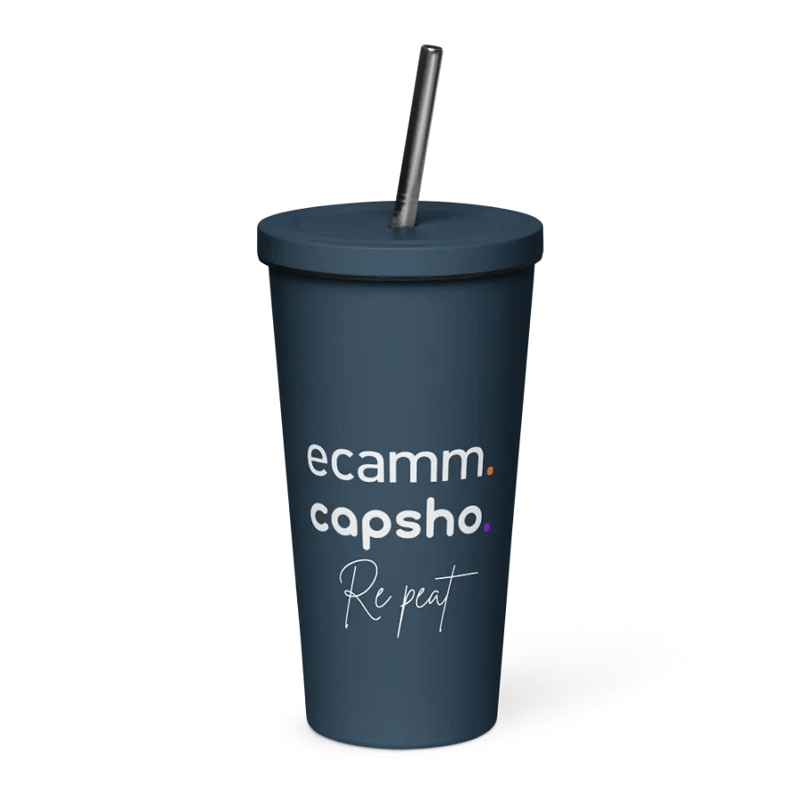 Content Habit Challenge Tumbler w/ Straw product image (5)