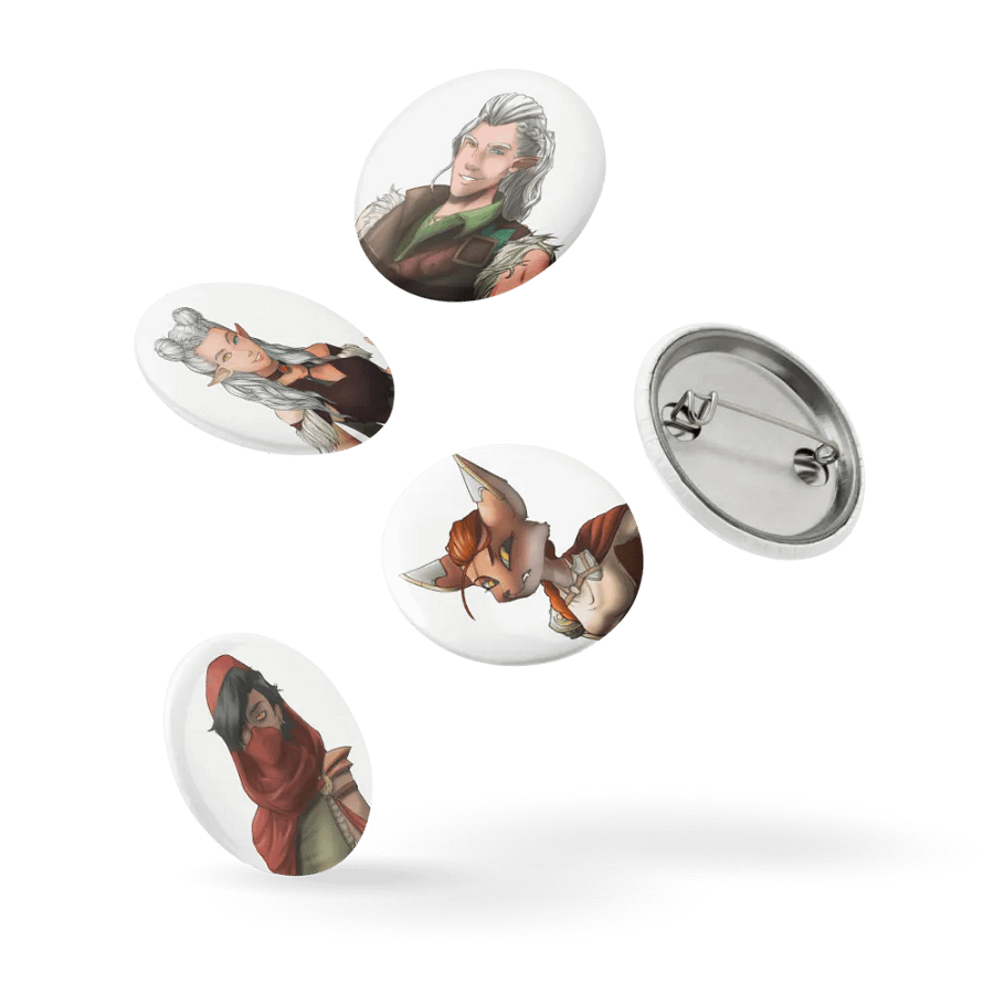 Character Pins Group 1 product image (6)