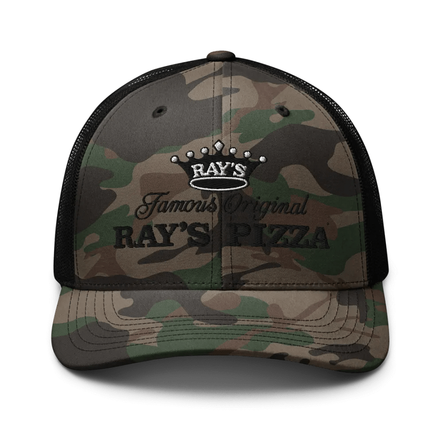 Ray's Pizza Camo Trucker Hat product image (1)