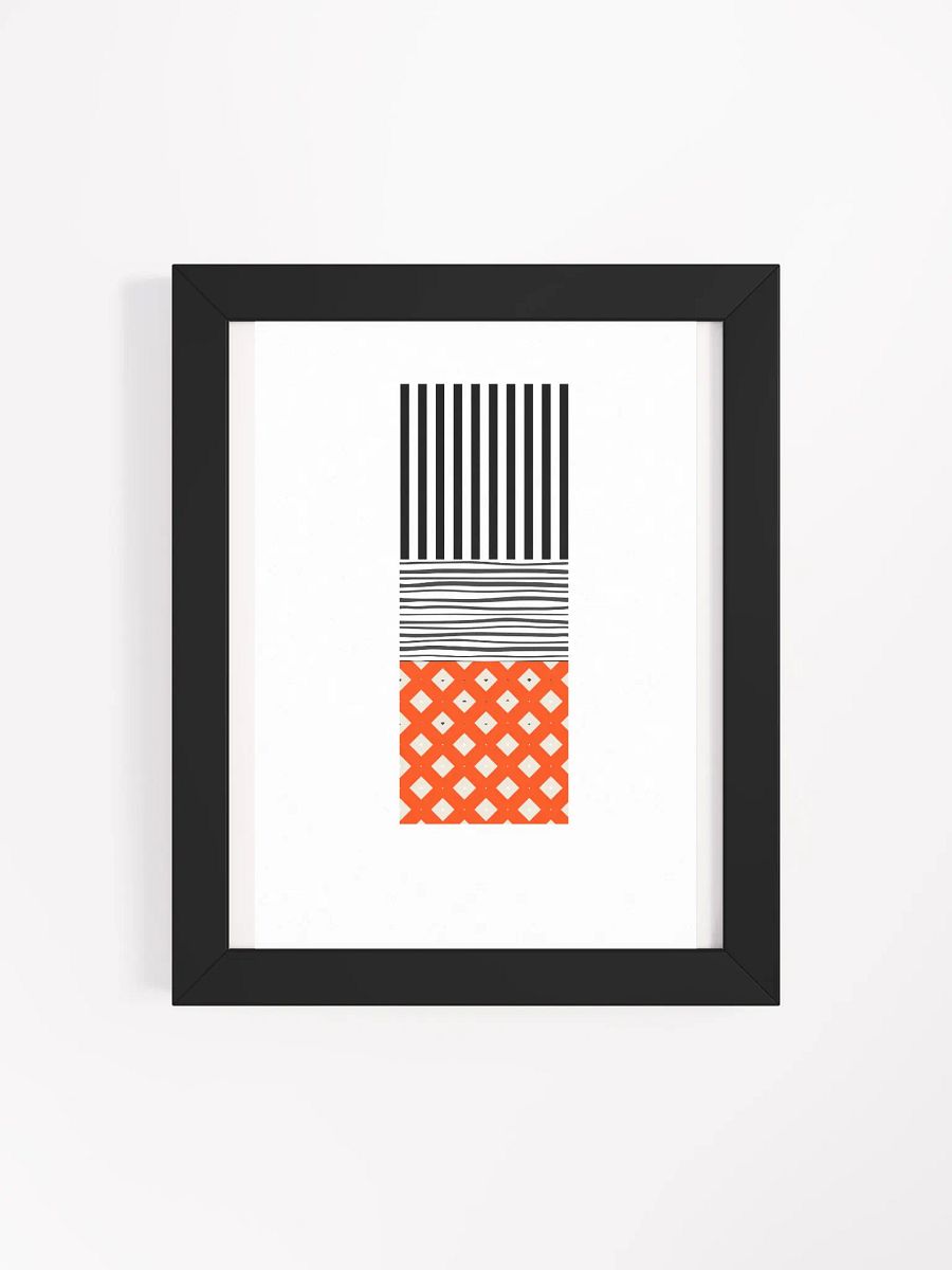 Geometric Harmony Matte Poster product image (95)