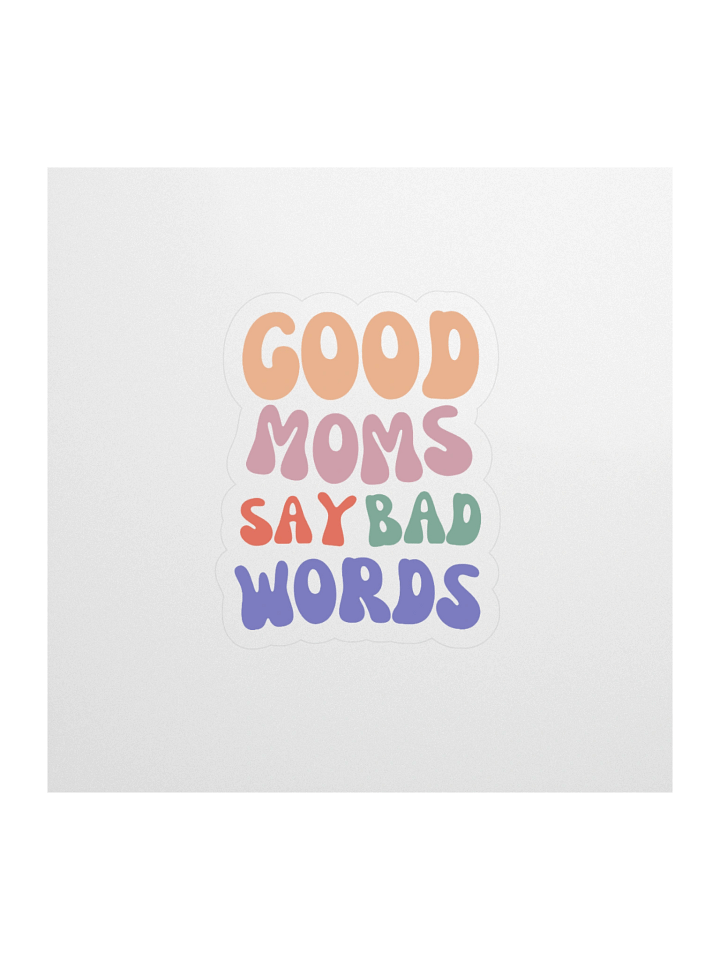 Cussin’ & Crushin’ It Cutout Sticker product image (1)