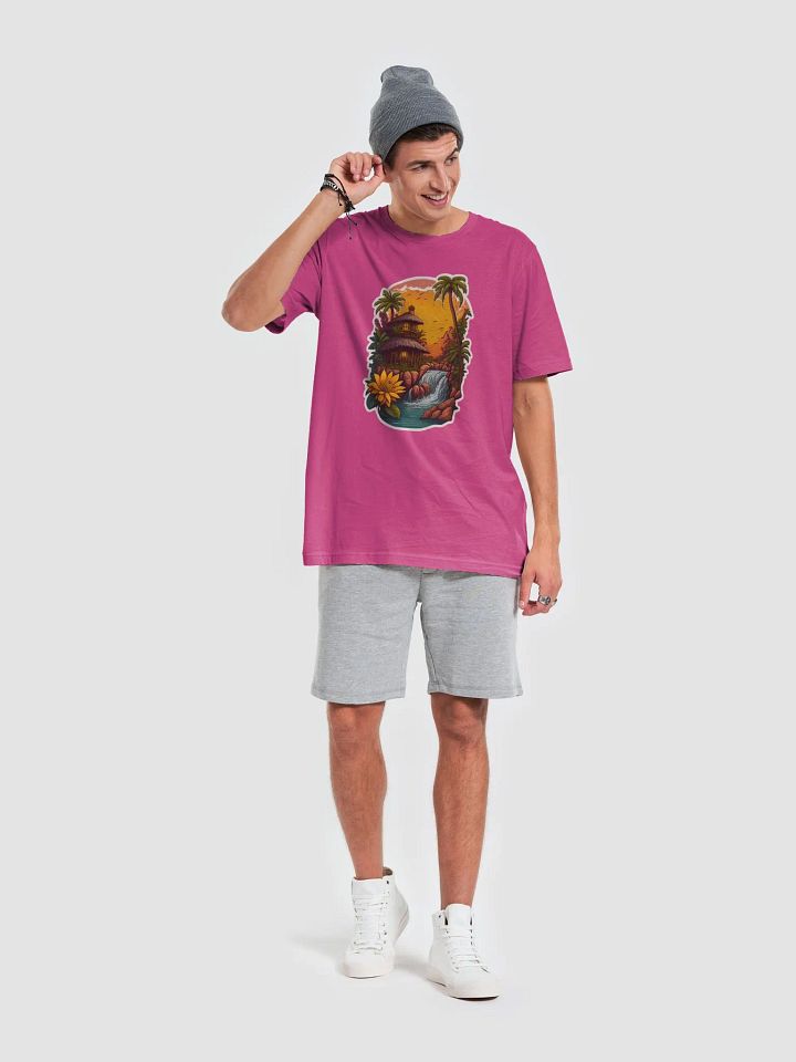 SunSet Fusion Logo Retro T-Shirt product image (2)