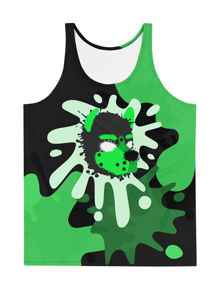 Dark Chaos Splatter Tank - Green product image (1)