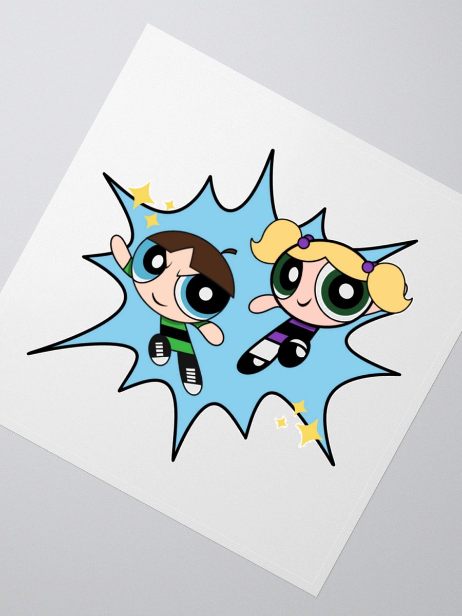 marisa & johnny bubbles stickers product image (6)