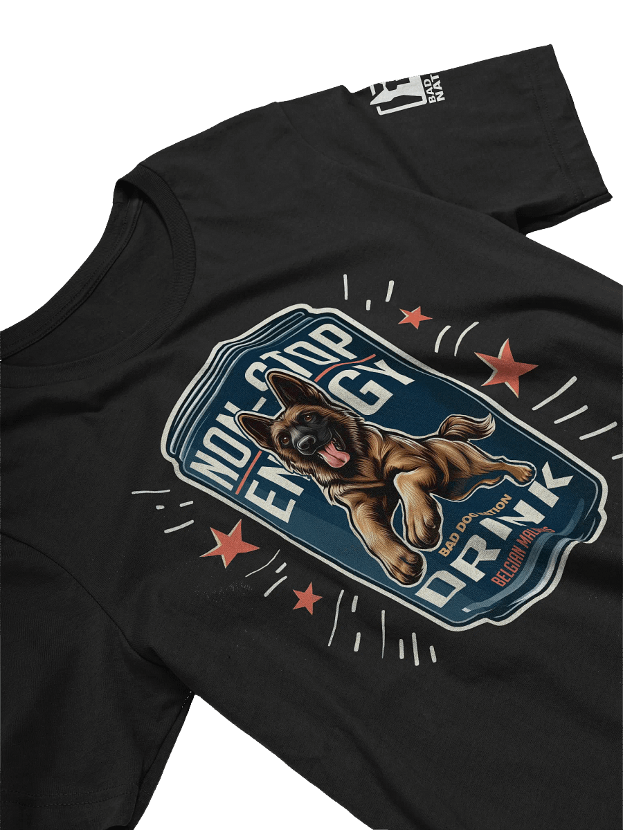 Malinois Energy Drink - Premium Unisex Adult T-shirt product image (4)