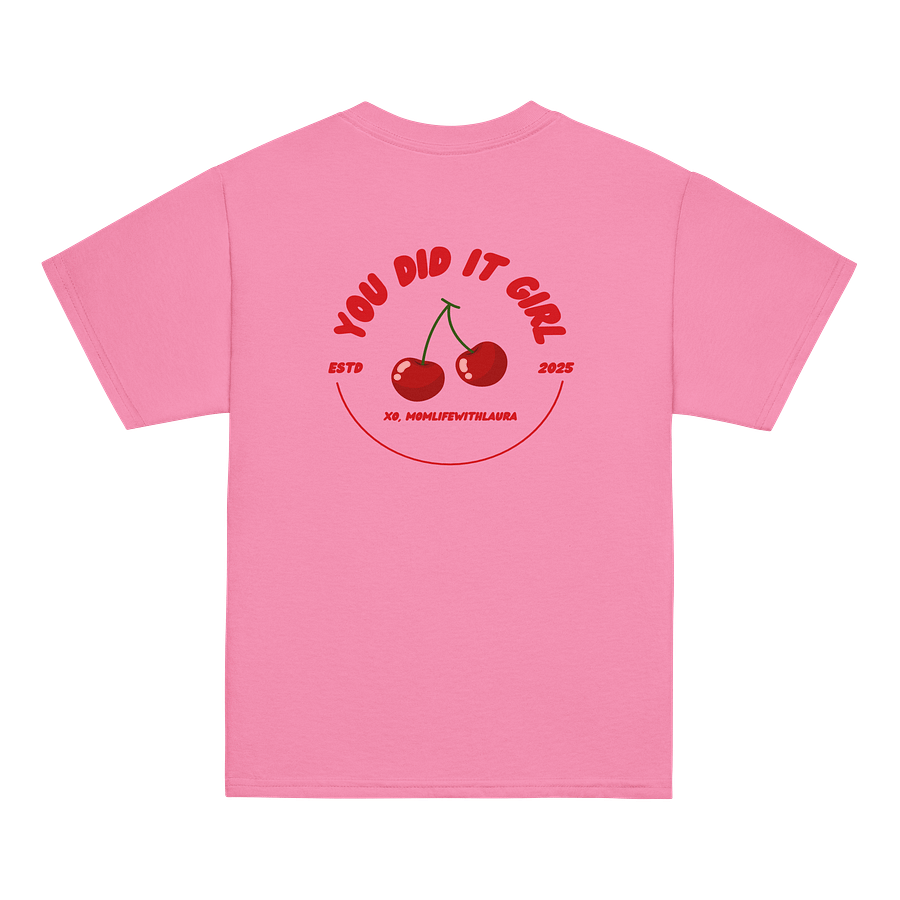 Kids You Did It Girl Tee - Cherries product image (1)