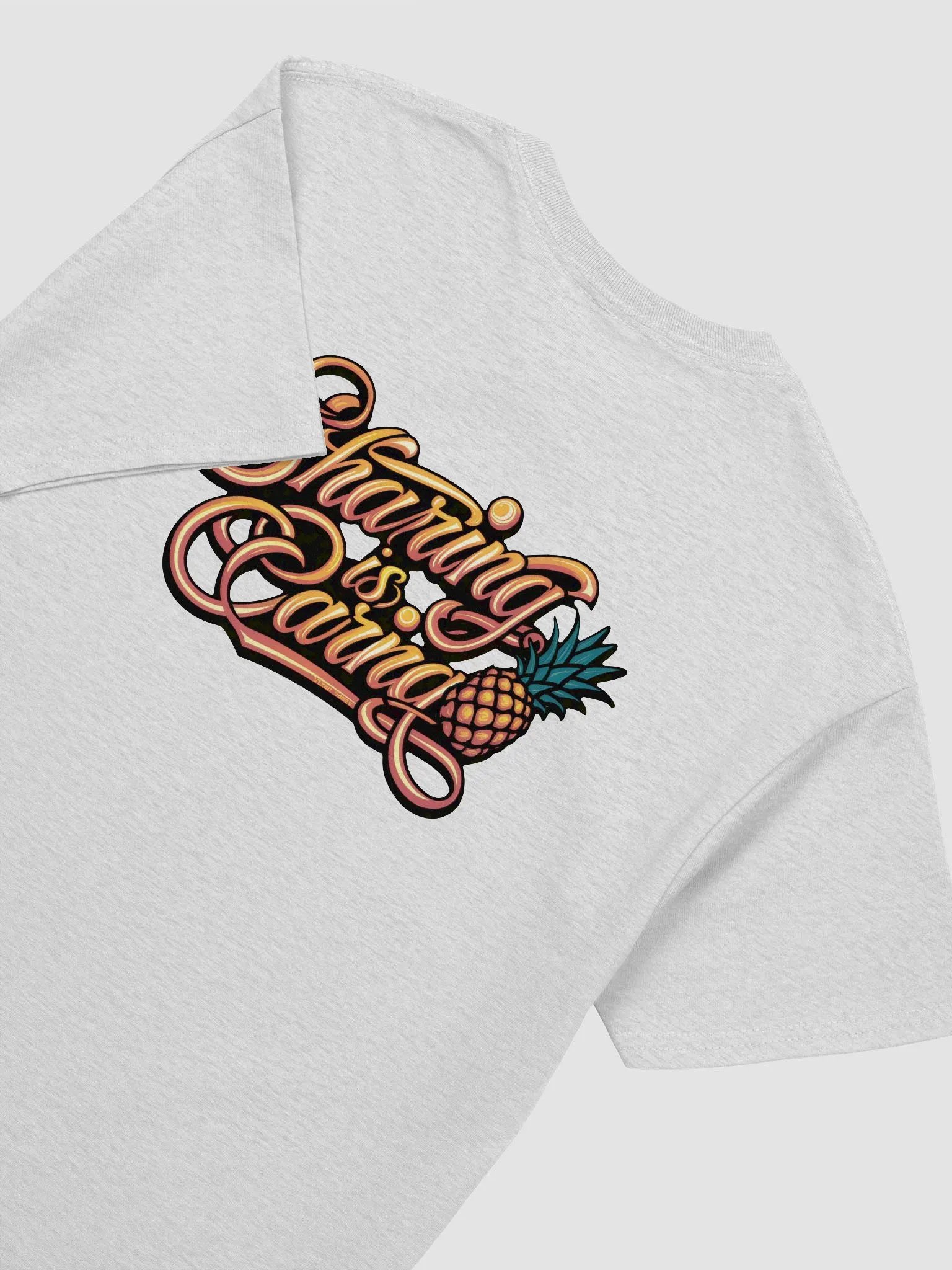 Sharing Is Caring Back Print Unisex T-shirt product image (45)