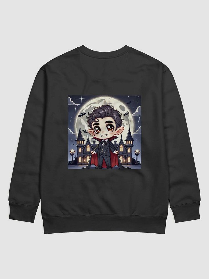 Chibi Vampire Long Sleeve Shirt – Adorable Darkness in Every Detail product image (2)