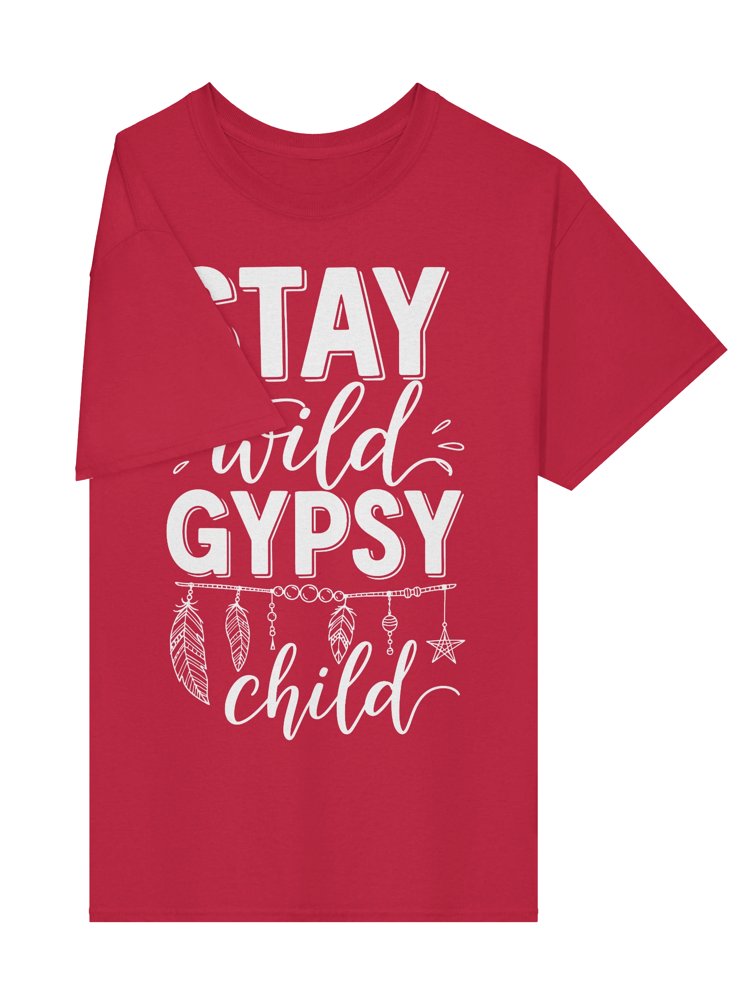 Boho Chic 'Stay Wild Gypsy Child' - Tee product image (59)