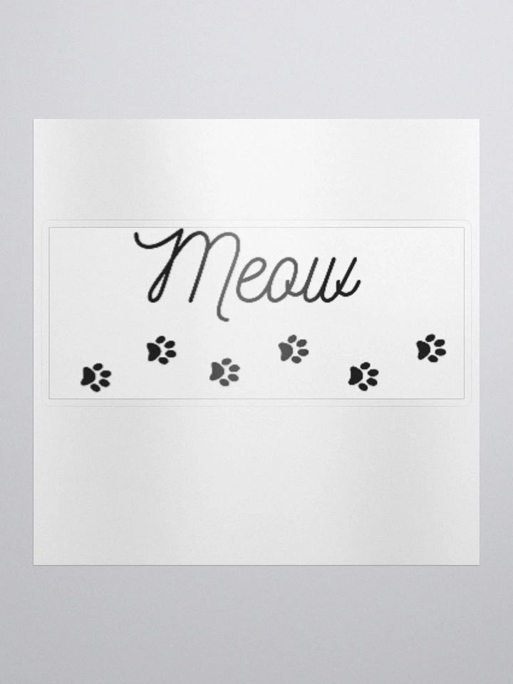 Meow Sticker product image (1)