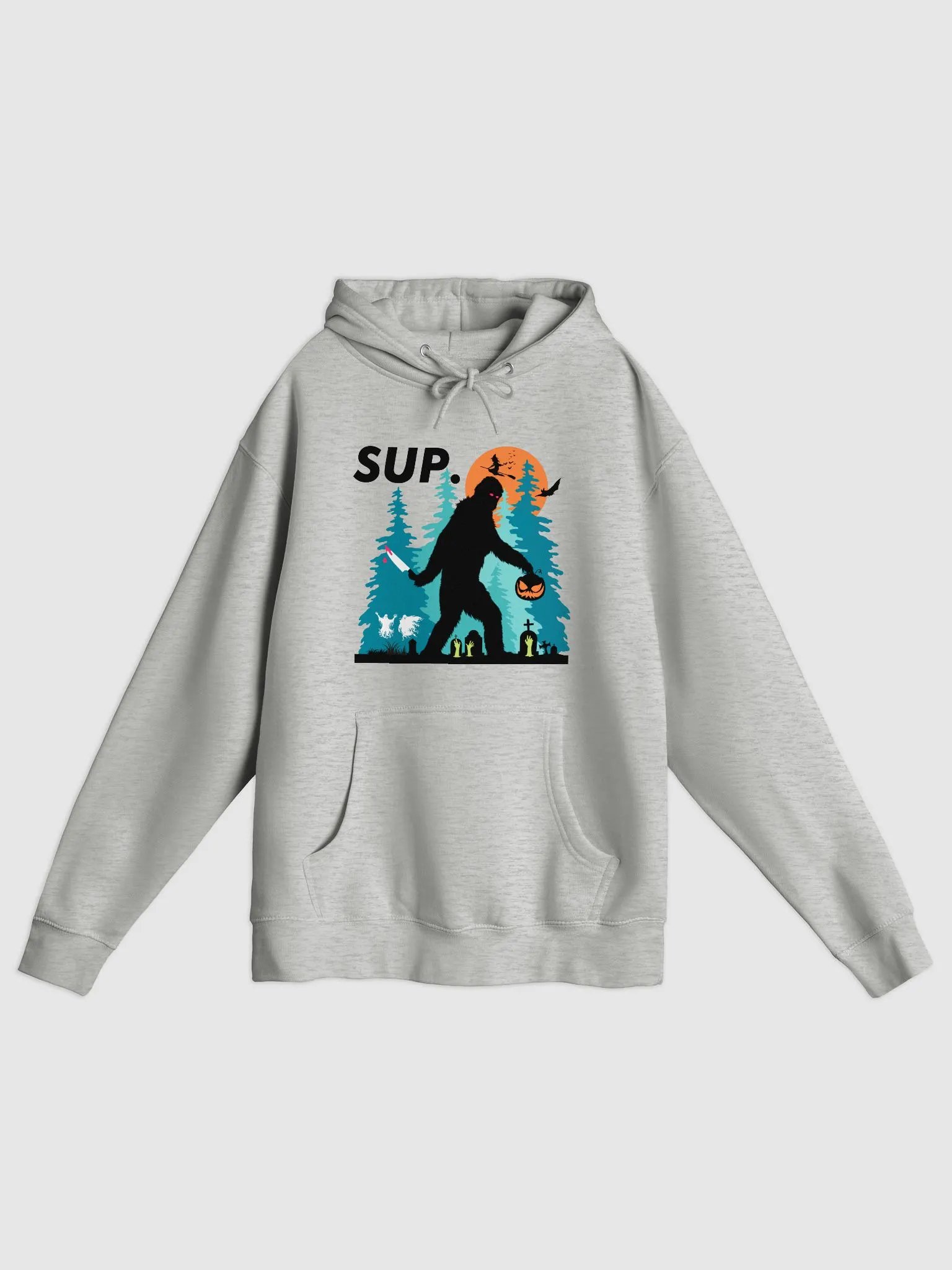Halloween Sasquatch Graveyard Hoodie product image (3)