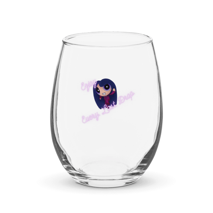 Enjoy Every. Last. Drop. Stemless Wine Glass product image (1)