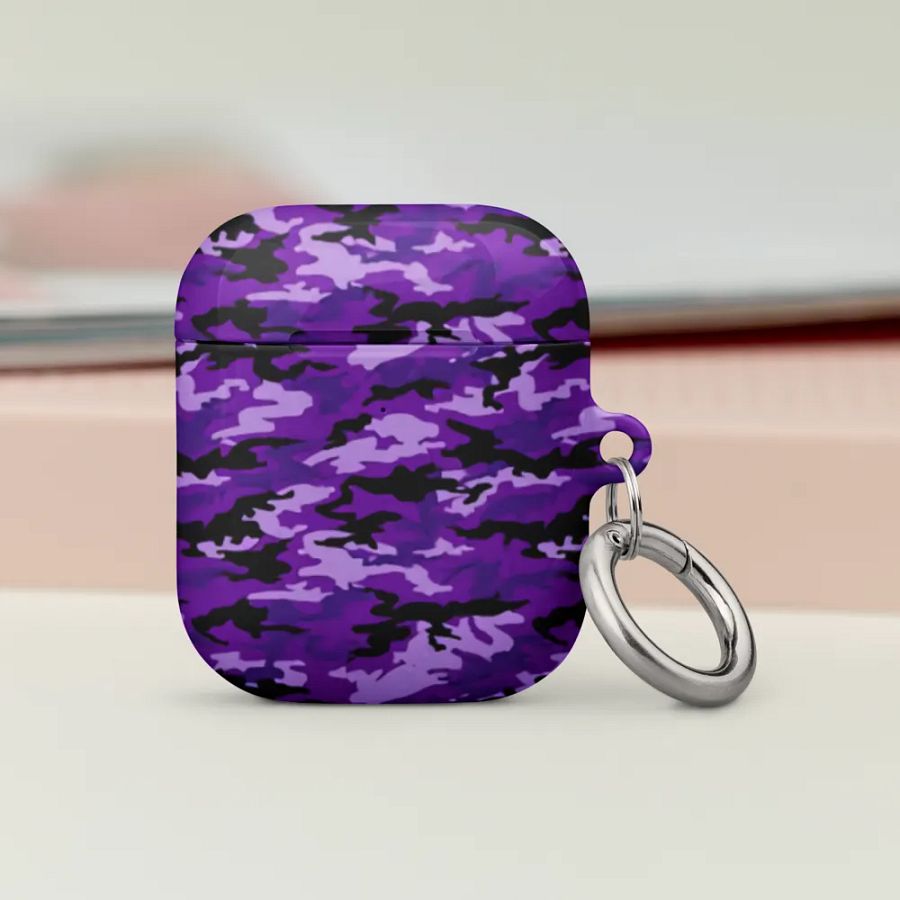 Purple Camo AirPod Case product image (8)