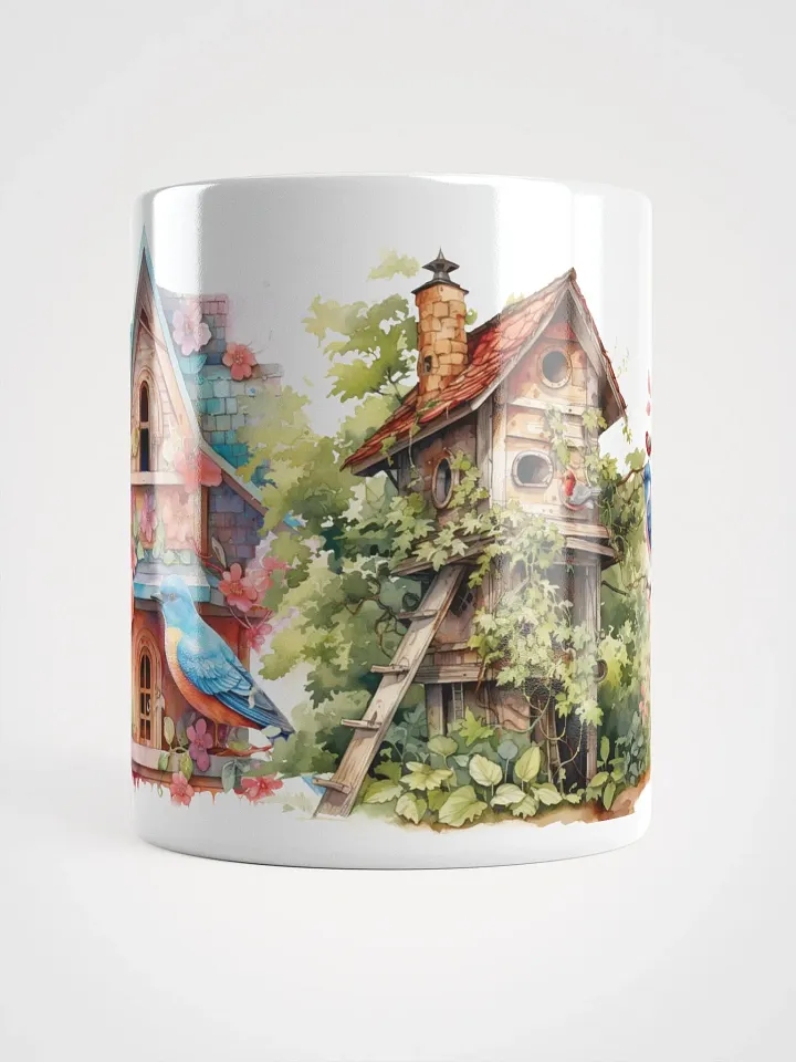Whimsical Birdhouse Mug product image (2)