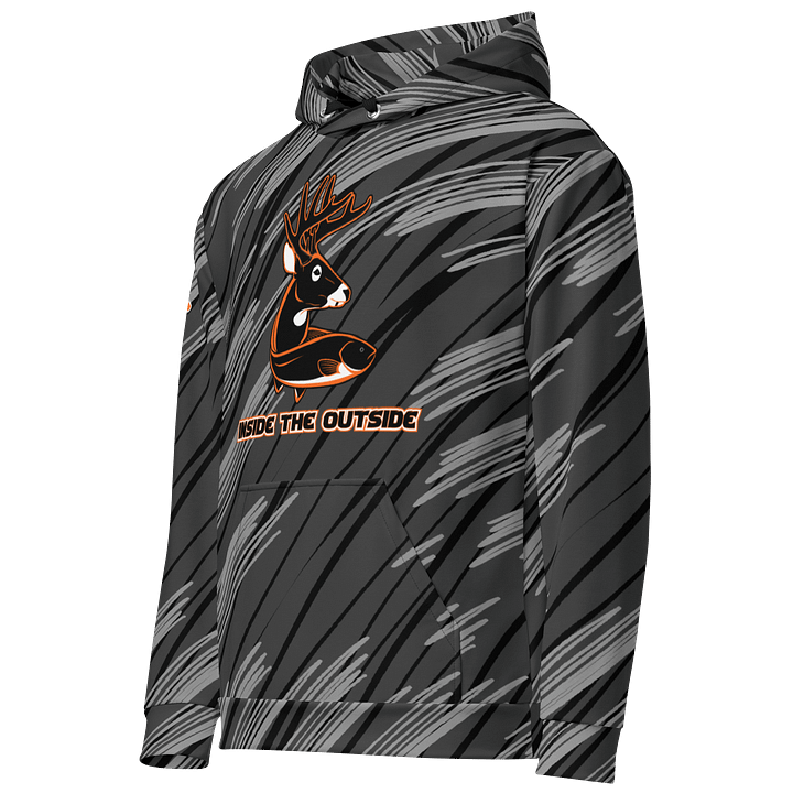 Black & Grey Swirl Hoodie product image (2)