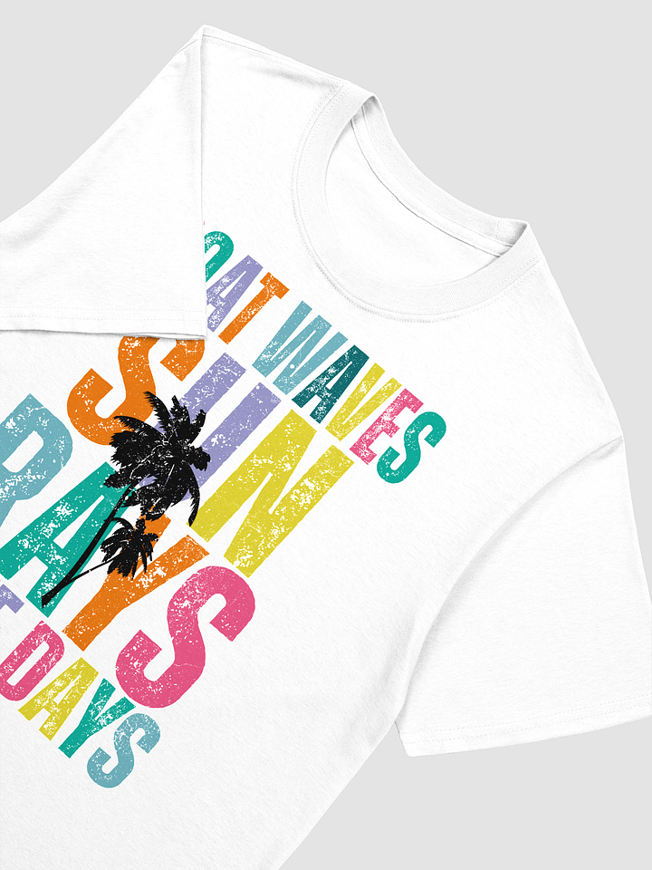 Boat Waves Sun Rays Lake Days T-shirt product image (8)