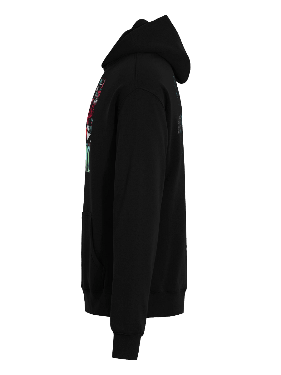 3 PRINT Premium Oversized Heavyweight Hoodie Jane Doe STAB! Zenless Zone Zero Design product image (7)