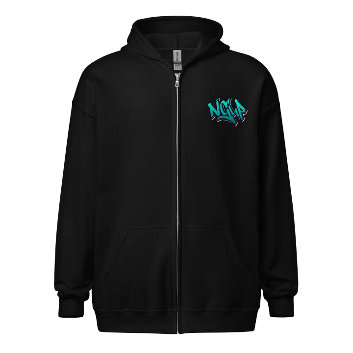 NGUP Graffiti Style Zip Hoodie product image (1)