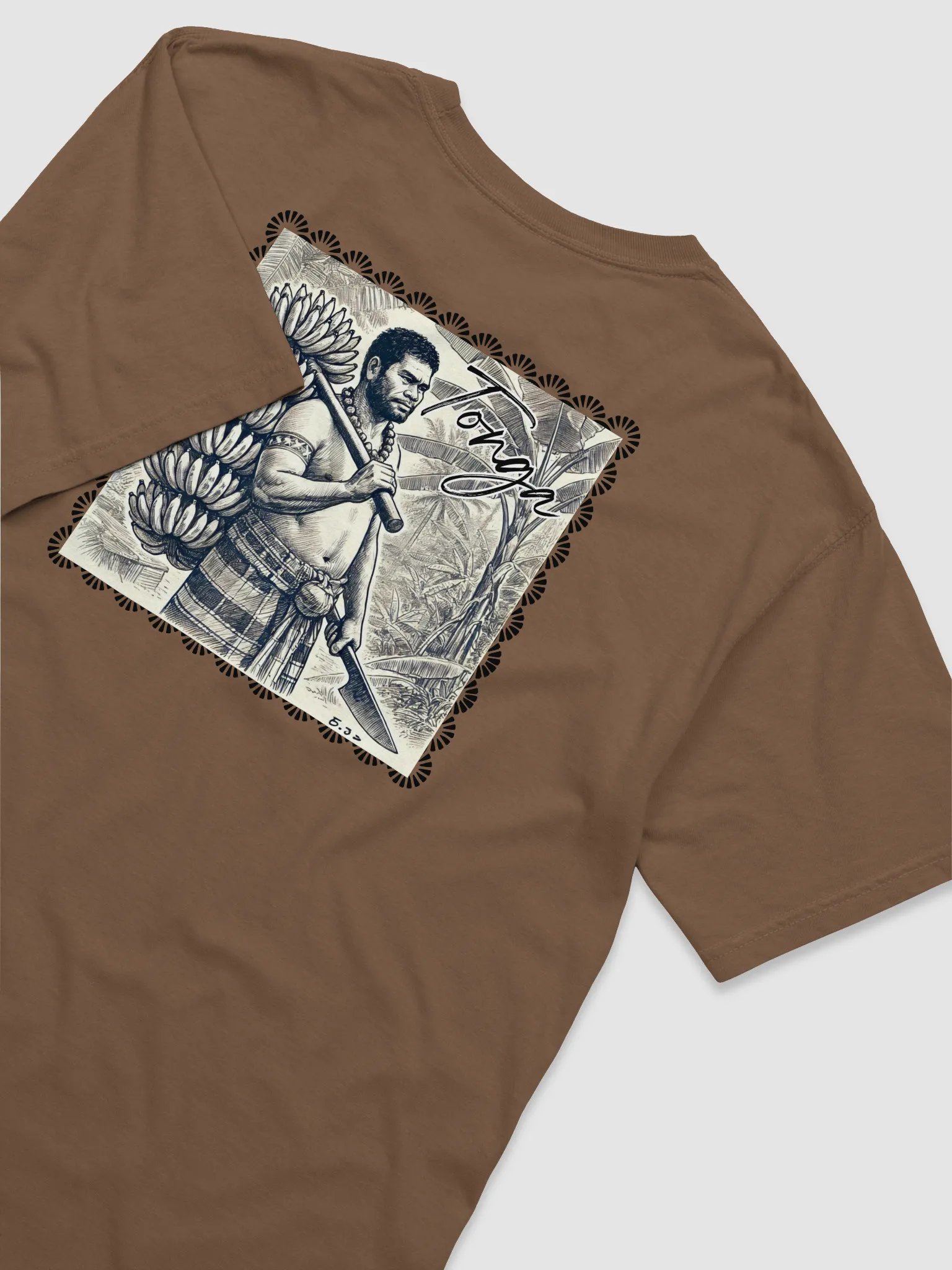 All Things Tonga Traditional Banana Tshirt product image (4)