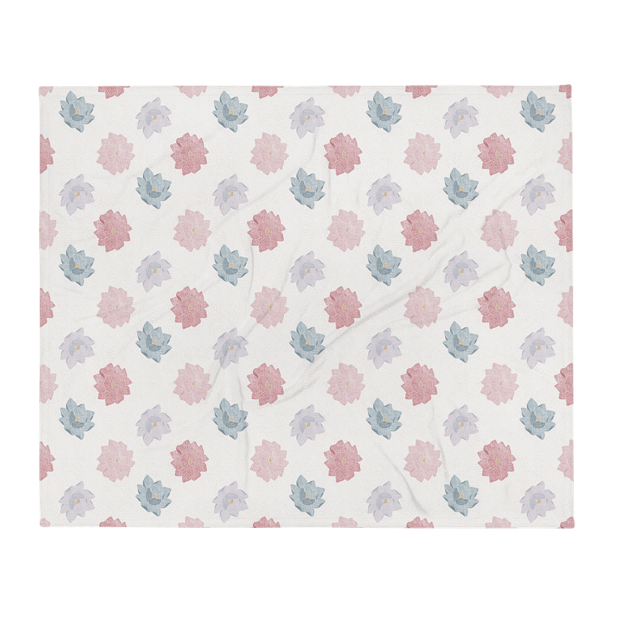 Pastel Petals Throw Blanket product image (1)