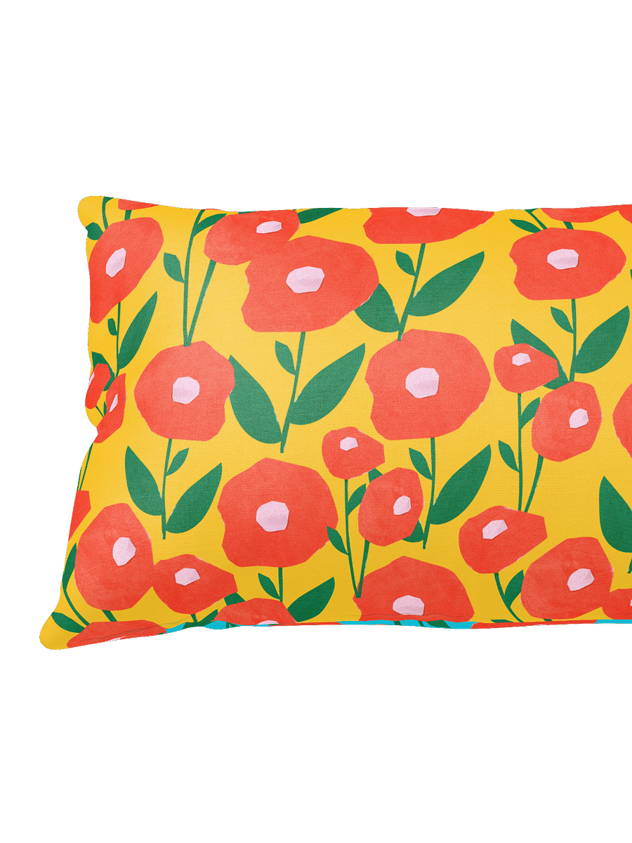Bold Poppy Floral All-Over Print Pillow product image (3)