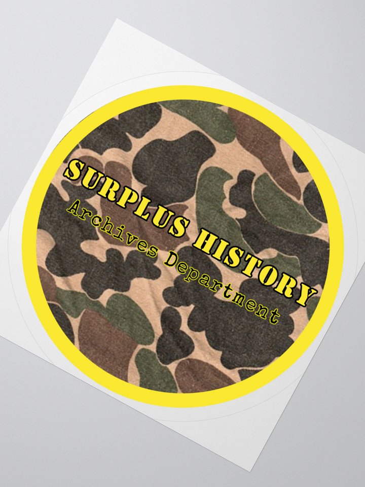 SH Archives Department- Round Sticker product image (3)
