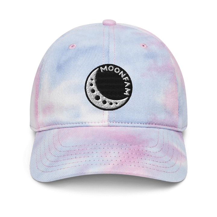 MoonFam 𝖙𝖎𝖊-𝖉𝖞𝖊 dad hat product image (1)