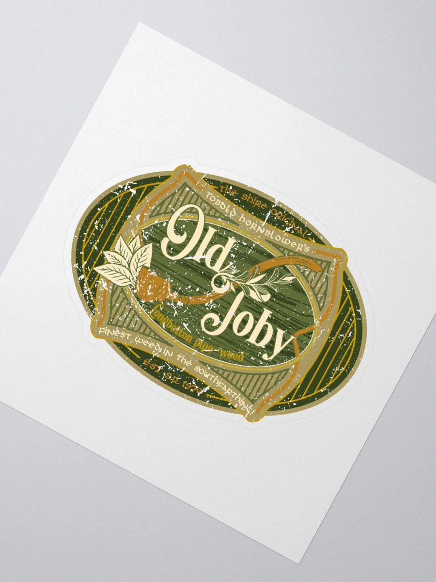 Old Toby Pipeweed Sticker | Lord of the Rings Shire Design product image (6)