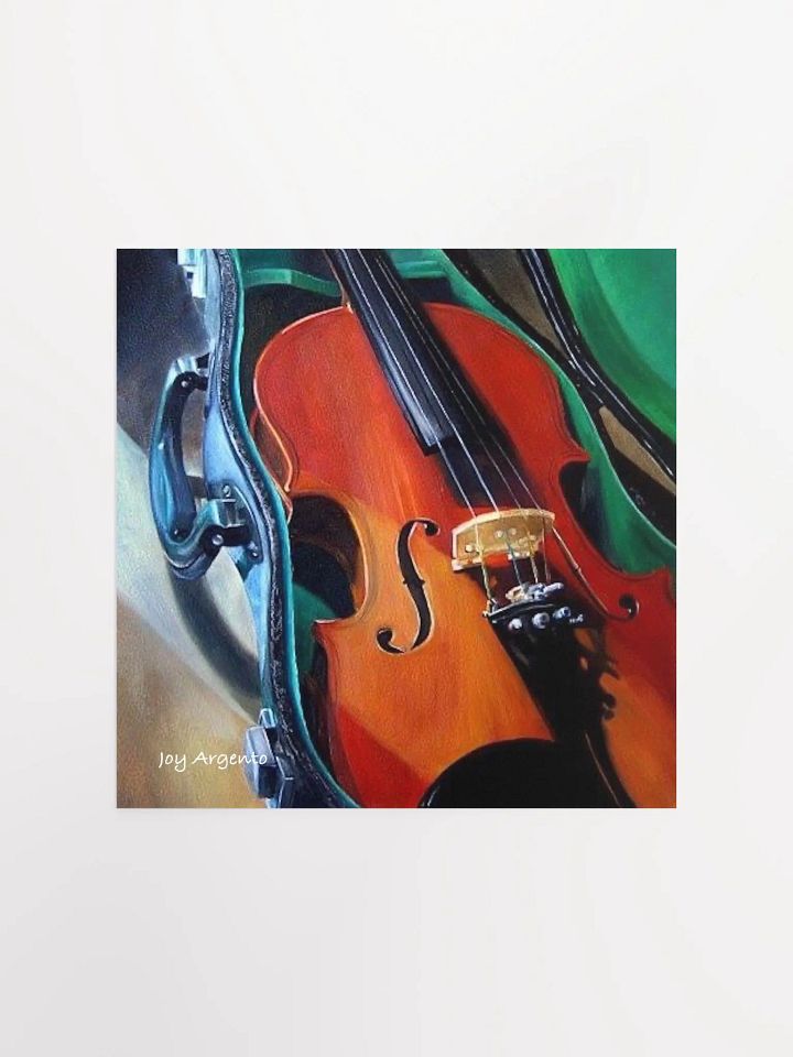 Violin in a Case Print product image (1)