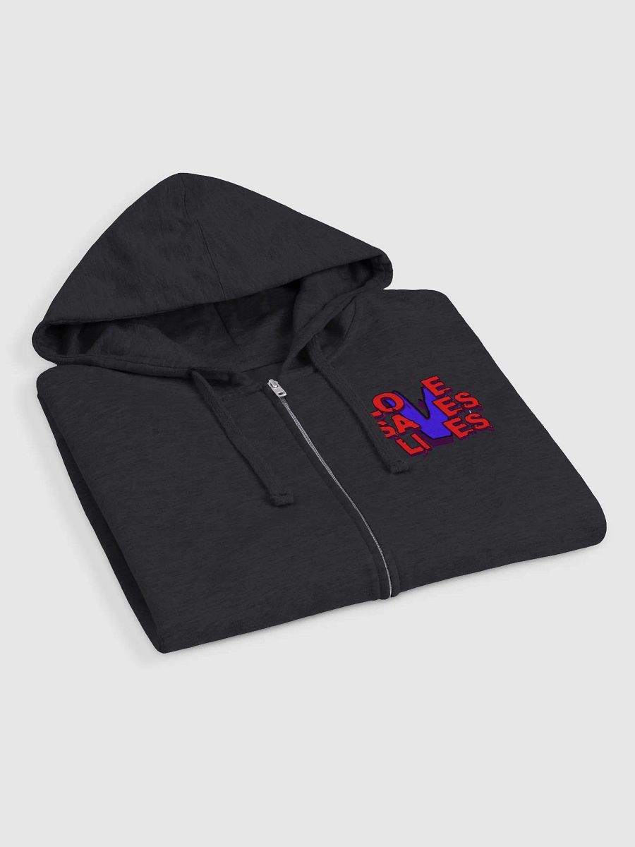 Love Saves Lives - Zip up Hoodie product image (10)