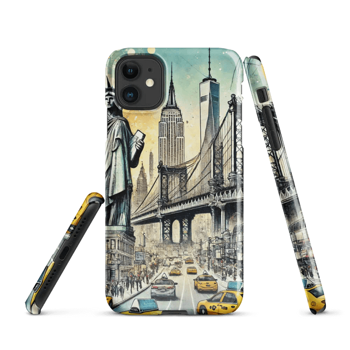 NYC Iconic Collage iPhon Case product image (2)