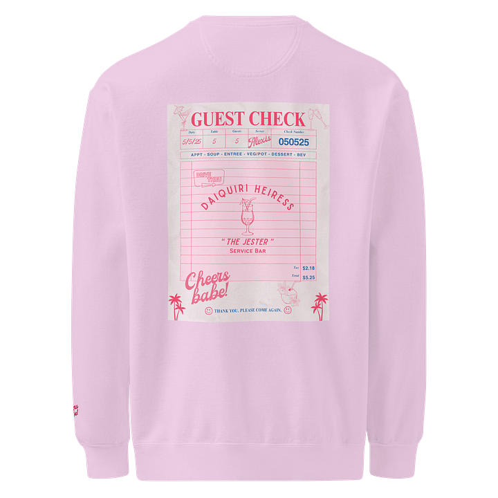 CHECK PLEASE! DAIQUIRI SWEATSHIRT product image (1)