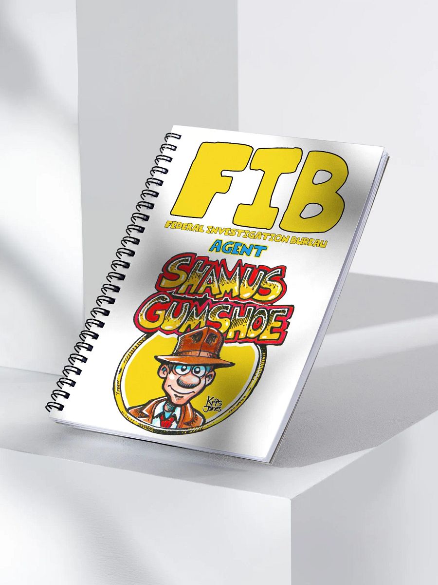 FIB AGENT NOTEBOOK product image (3)