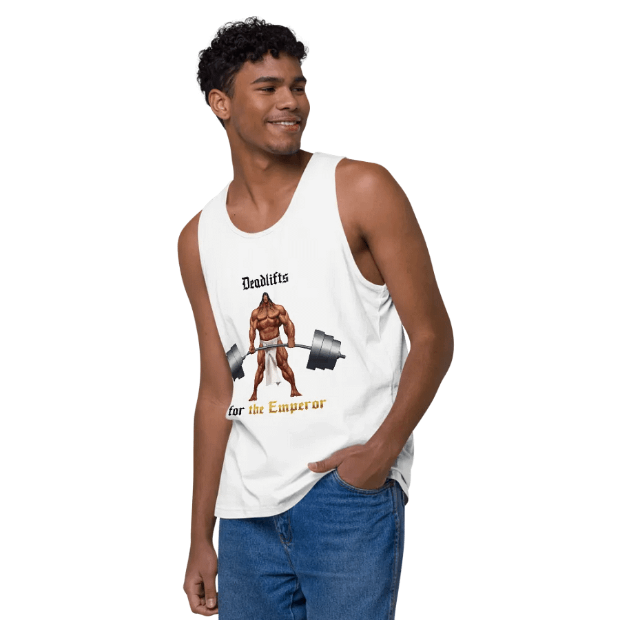 Deadlifts For The EMPEROR - Tank product image (134)
