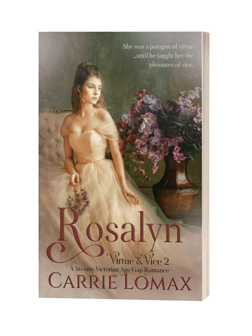 Rosalyn: A Steamy Victorian Age Gap Romance (Virtue & Vice 2) Signed Paperback product image (1)