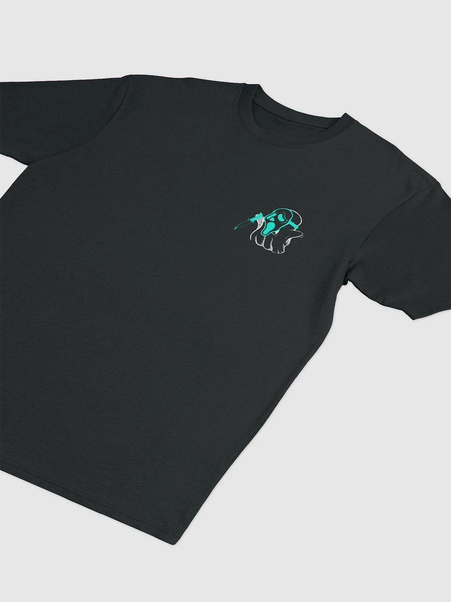 Cyan Scream Gh0stie Tee - Black product image (3)