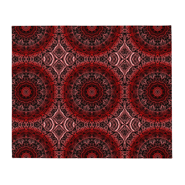 Harmony Mandala Throw Blanket product image (2)