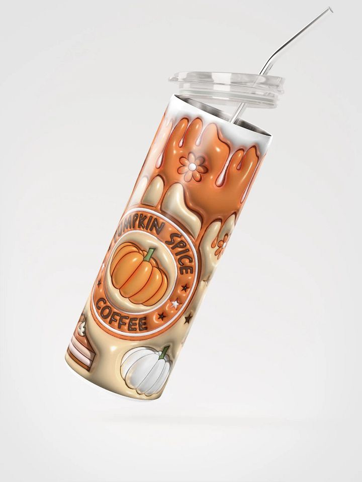 Pumpkin Spice Stainless Steel Tumbler product image (2)