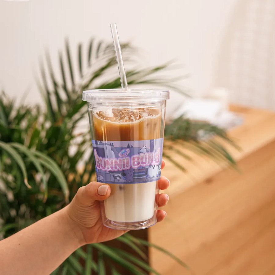 ♡ Clear Plastic Tumbler ♡ product image (11)