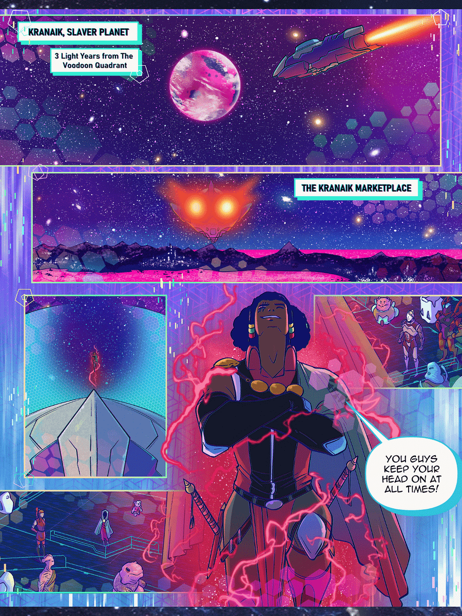 Dogon & The Three Suns: The Tri-Galactic Tournament Volume #1 (Digital Comic) product image (5)