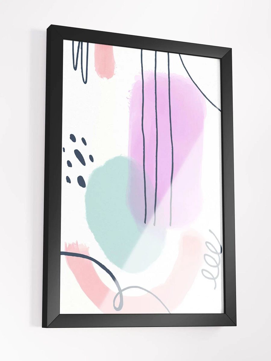 Expressive Abstraction Framed Poster product image (18)