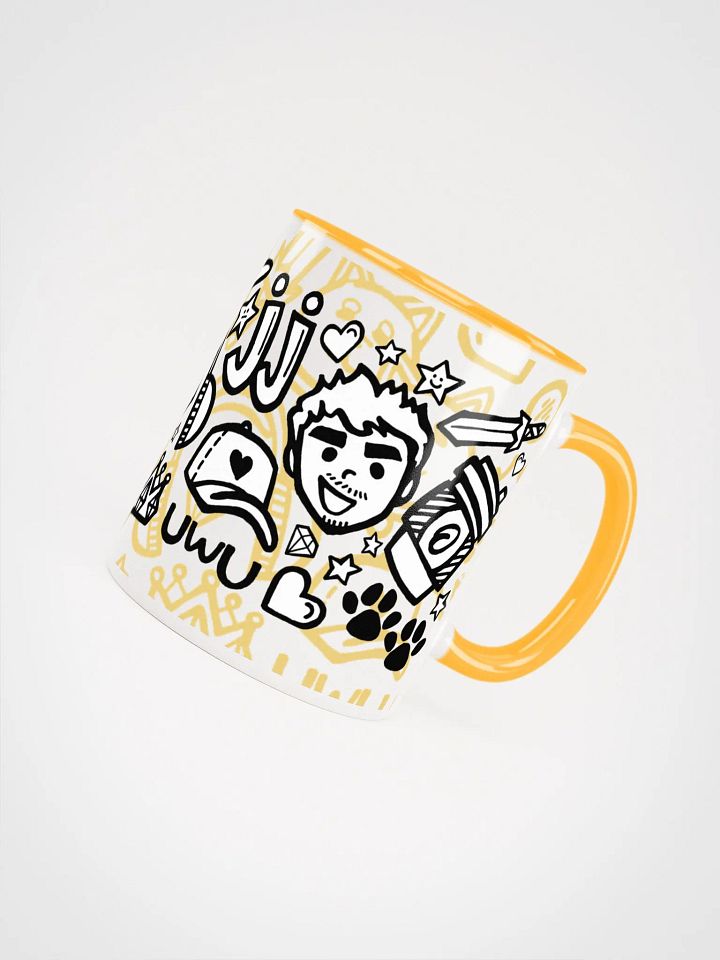 J-Doodle Mug (Sunflower) product image (1)